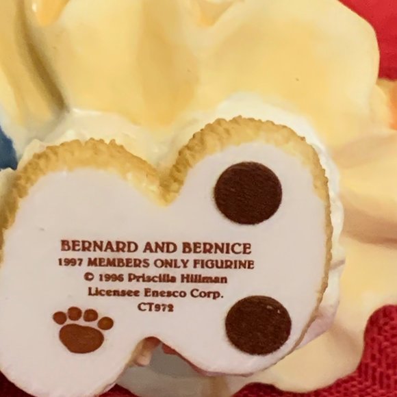 Cherished Teddies - Bernard & Bernice - w/Box - Membears  Members Only - Picture 5 of 6